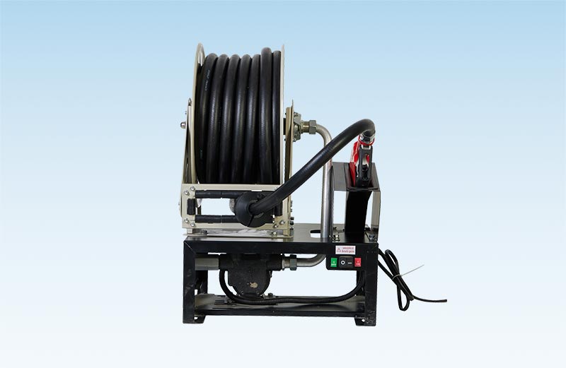 Hose Reel With Pump