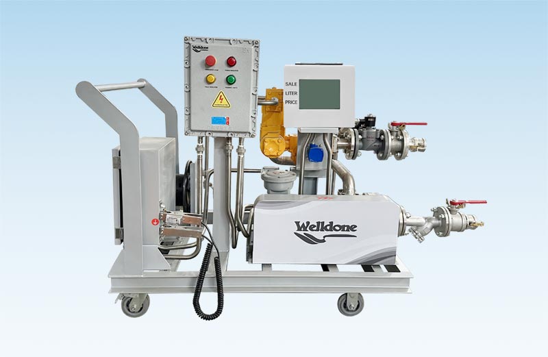 Mobile Fuel Dispenser Cart WDTCS-50