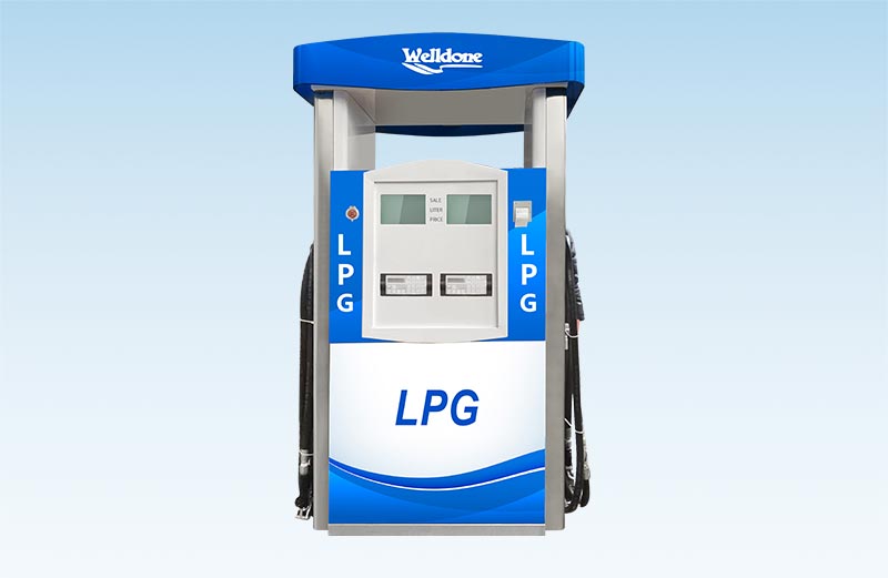 How do LPG dispensers prevent gas vapor loss?