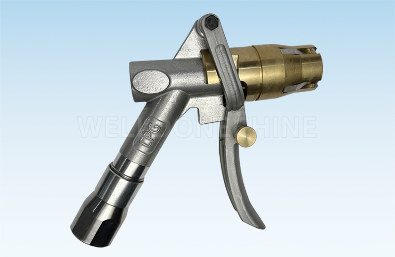 What is the typical fueling speed of an LPG dispenser?