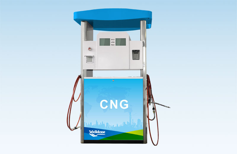 What is a CNG dispenser and how does it work?